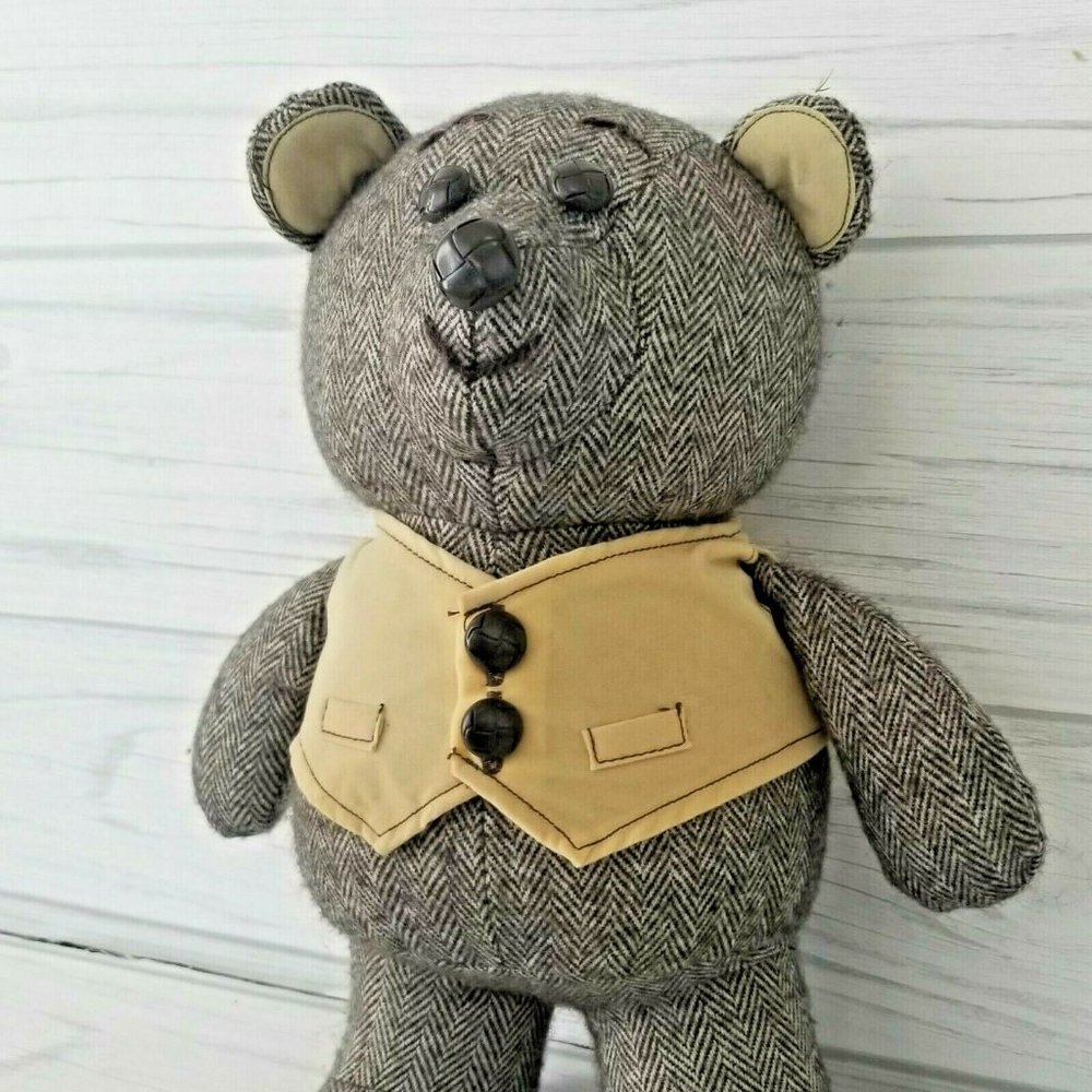 Vintage Dakin 1984 Teddy Bear Plush N1 - Picture 2 of 10